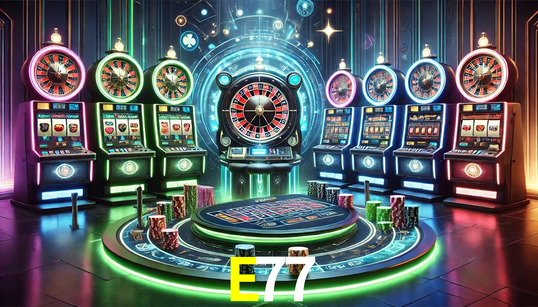 Jogos emocionantes no E77